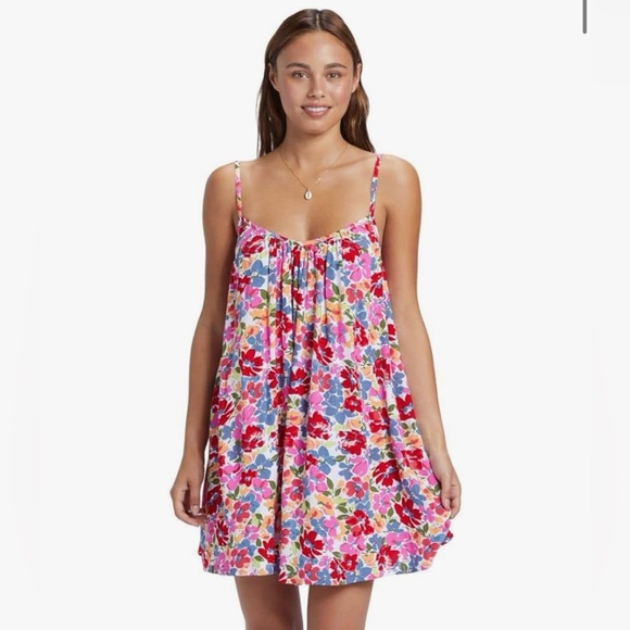 Roxy Other - NWT Roxy Floral coverup dress size XS